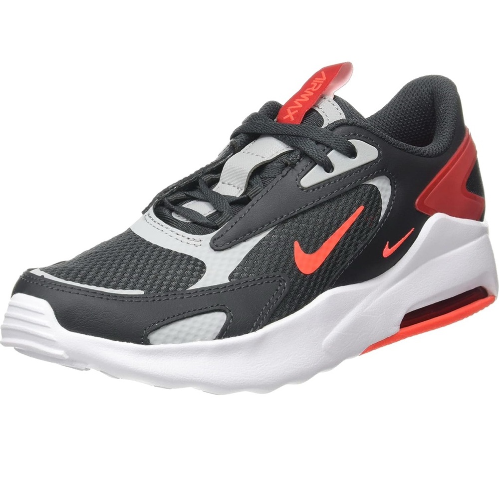 Nike Air Max Bolt Size Y4.5 Dark Smoke Grey/Bright Crimson